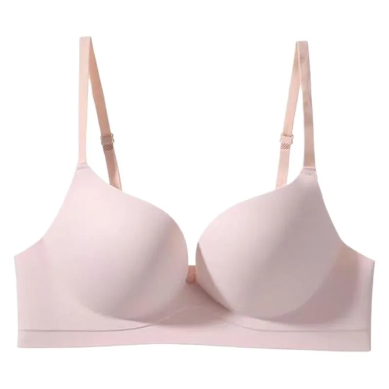 1pc sexy push up sutiã profundo u copo roupa interior para mulheres bralette sem fio sem costas mergulho íntimo lingerie feminina bralette sutiãs