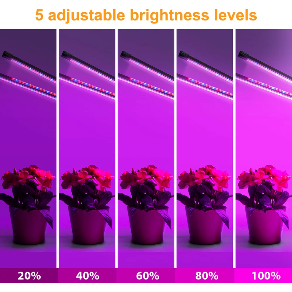 USB LED Grow Light 5V LED Grow Light Full Spectrum For Plants Lamp Aquarium For LED indoor Vegetable Flower seedling Grow Tent