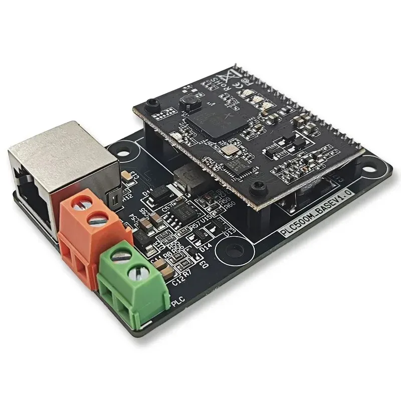Power Carrier PLC Module 500Mbps High-speed Network Transmission, Power Line Power Supply Network Simultaneous Transmission