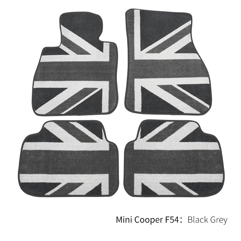 Nylon auto vloermatten voor Mini Cooper F54 F55 F56 F57 F60 R50 R52 R53 R55 R56 R60 kofferbakmat antislip tapijt vloerbeschermer
