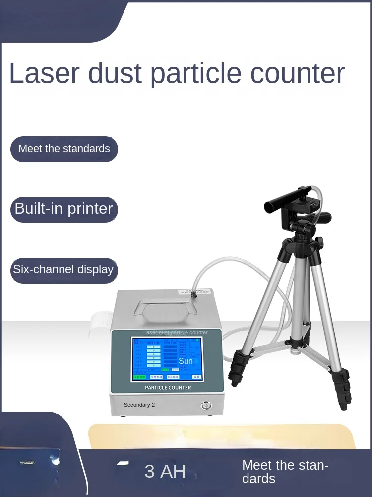 

Laser Dust Particle Counter High Precision Sensor Detection Workshop Cleanliness Dust-Free Workshop Detection