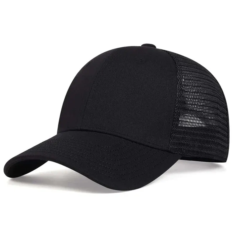 Unisex 8 Lines On The Brim Of The Hat Baseball Net Caps Spring and Summer Outdoor Adjustable Casual Hats Sunscreen Hat