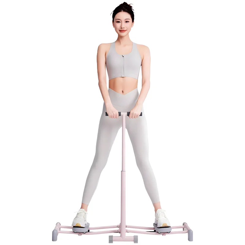 معدات صالة الألعاب الرياضية الداخلية للياقة البدنية المنزلية، جهاز محاكاة التزلج، مدرب تنحيف الساق لممارسة عضلات الفخذ الداخلية والتمرين