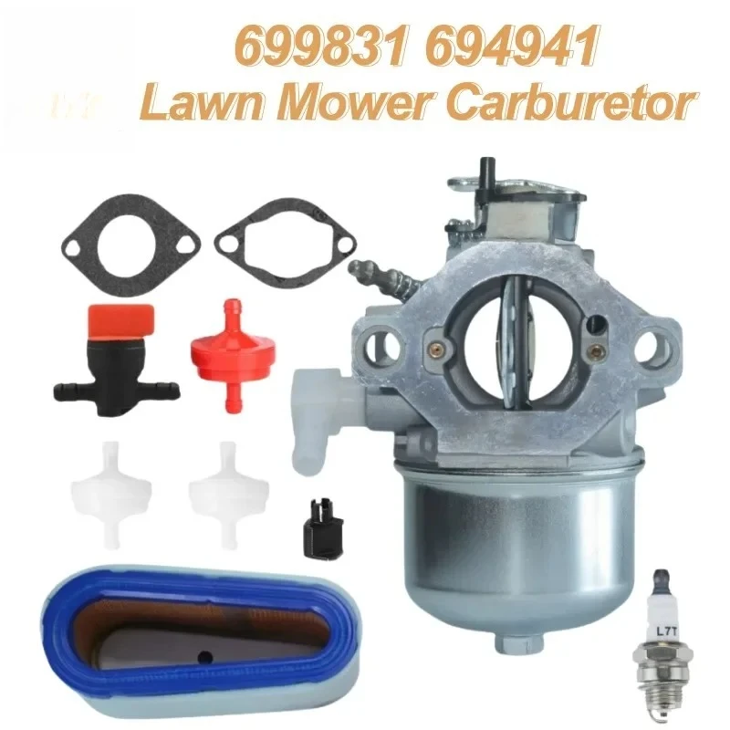 

699831 694941 Carburetor for Briggs & Stratton 283702 283707 284702 284707 284777 286702 286707 289702 289707 Lawn Mower Carb