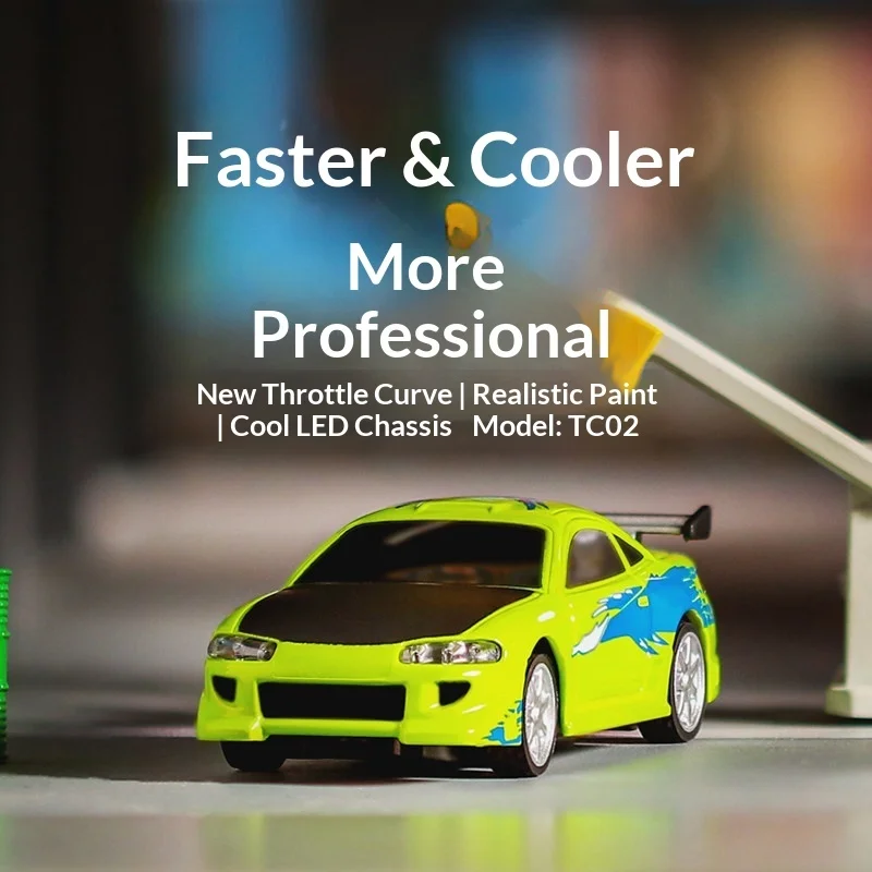Turbo Racing 1 76 Scale Rc Car C71 C72 Rtr Mini Electric Sport Racing Car With Led Lights For Tabletop Racing Scene Hobby Adults