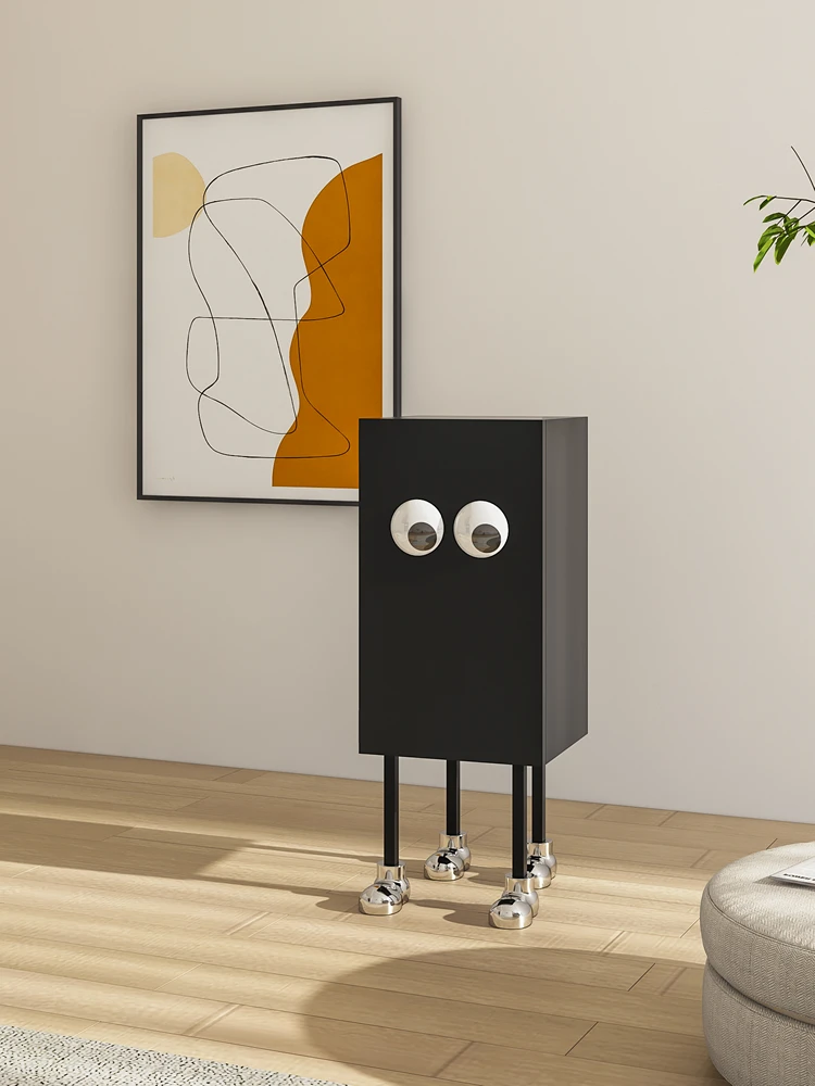 Children's Funny Long-Legged Monster Cabinet Hallway Chest of Drawers Sofa Side Cabinet Robot Quirky Ideas