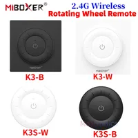 NEW MiBoxer K3/K3S 2.4G Wireless LED Panel Remote Rotating Wheel Remote Color Temperature Control Adjustable Dimmer for LED Buld