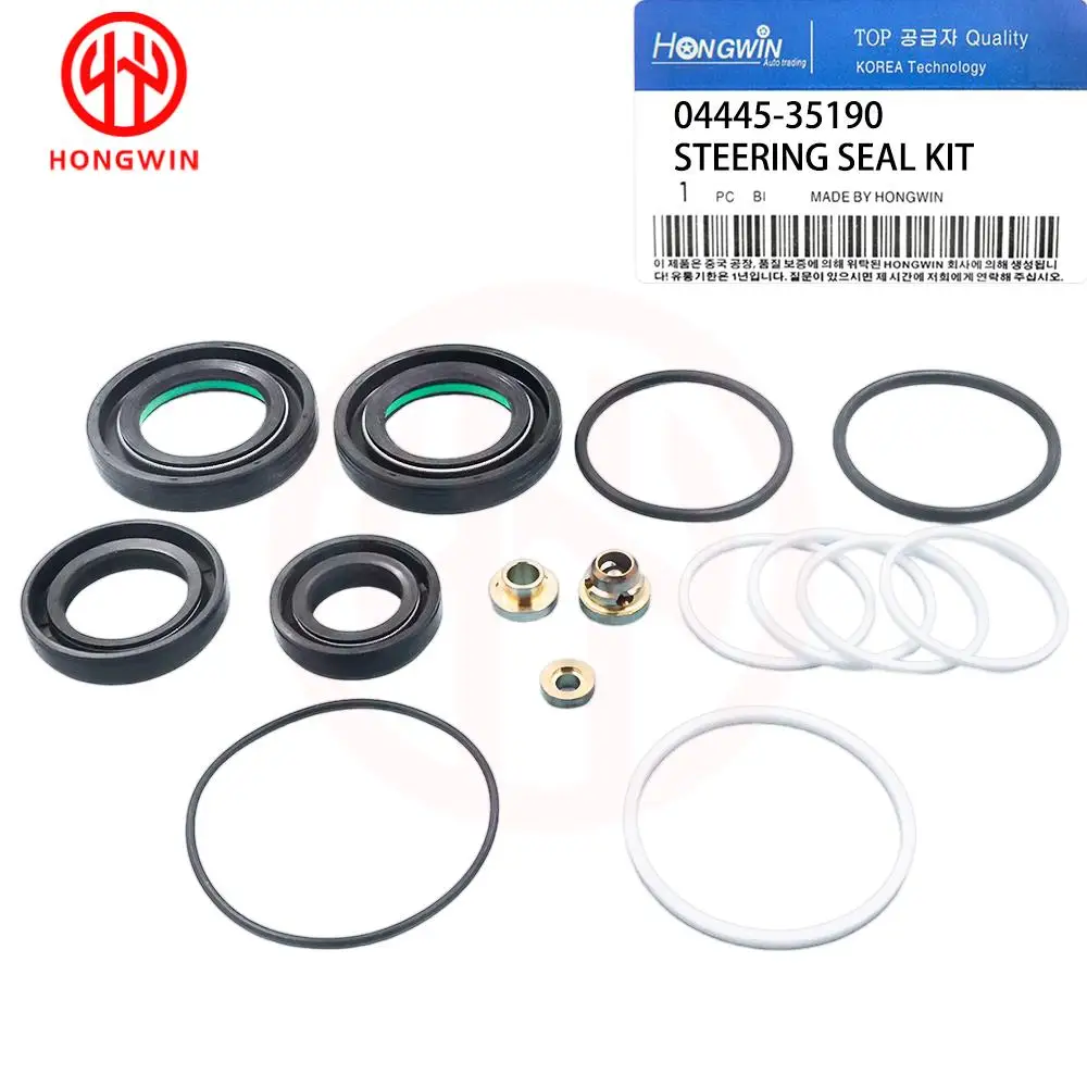 Steering Gear Repair Seal Kit OEM 04445-35190 for Toyota Land Cruiser Prado GX470 4Runner Steering Rack Seal Replacement Parts