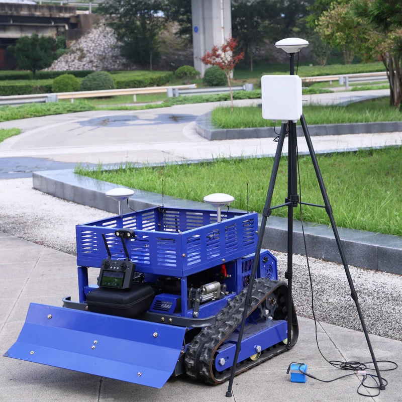 Customized lawn mowing, green space maintenance, golf course lawn mower, track remote control lawn mower