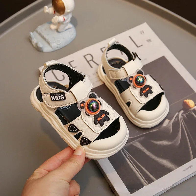 Sandals Kid Sport  Shoe 2024 Summer New Cute Kid Shoe Soft Sole Baby Shoe Cartoon Walking Shoe Girl Shoe Infant Girl Sandal サンダル