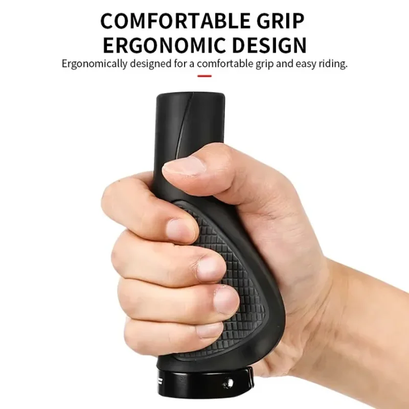 Ergonomic Shockproof Road Bicycle Handlebar Grips Anti-slip Silicone MTB Grips Comfortable Bike Handlebar