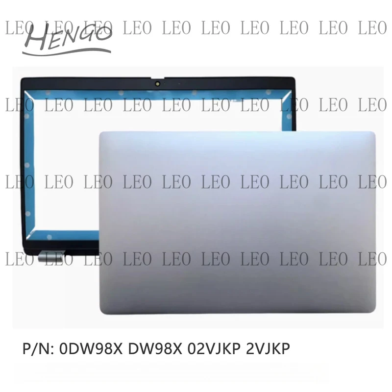 

SS New For Dell Latitude 5420 E5420 LCD Top Back Cover 0DW98X + Front Bezel 02VJKP