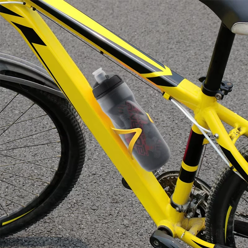 600ML Double Layer Bike Water - Sports Water Bottle Insulated ulasan dan harga