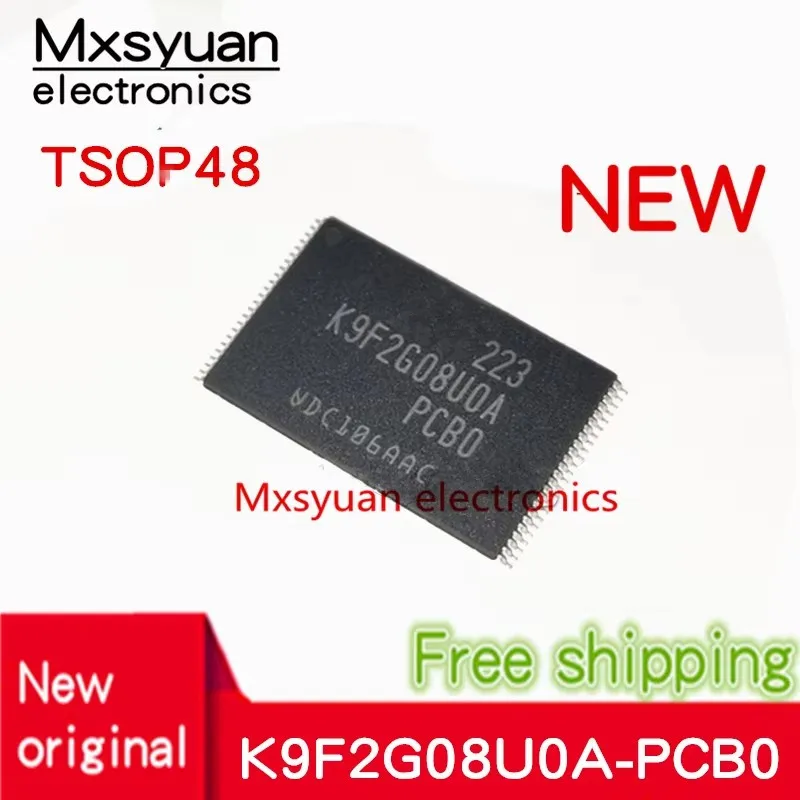 5pcs~20pcs/LOT K9F2G08U0A-PCB0 K9F2G08UOA-PCBO K9F2G08U0A-PCBOK9F2G08U0A K9F2G08UOA PCB0 TSOP48 New original Memory chip