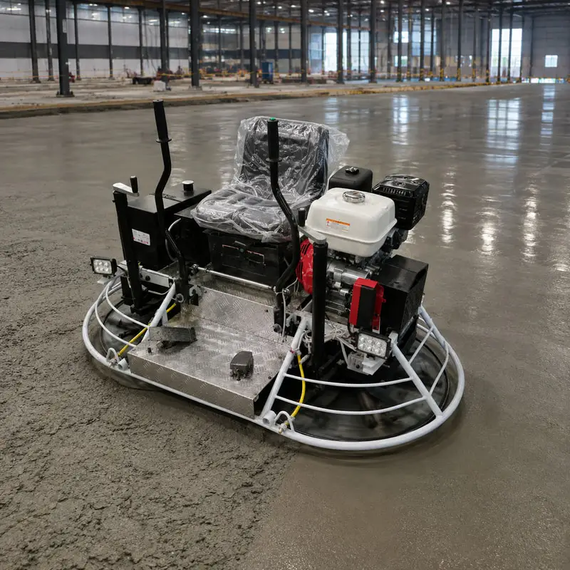 Heavy Duty Power Trowel Machine Customized Riding Power Trowel with Easy Driving Controls for Parking Garage Floors