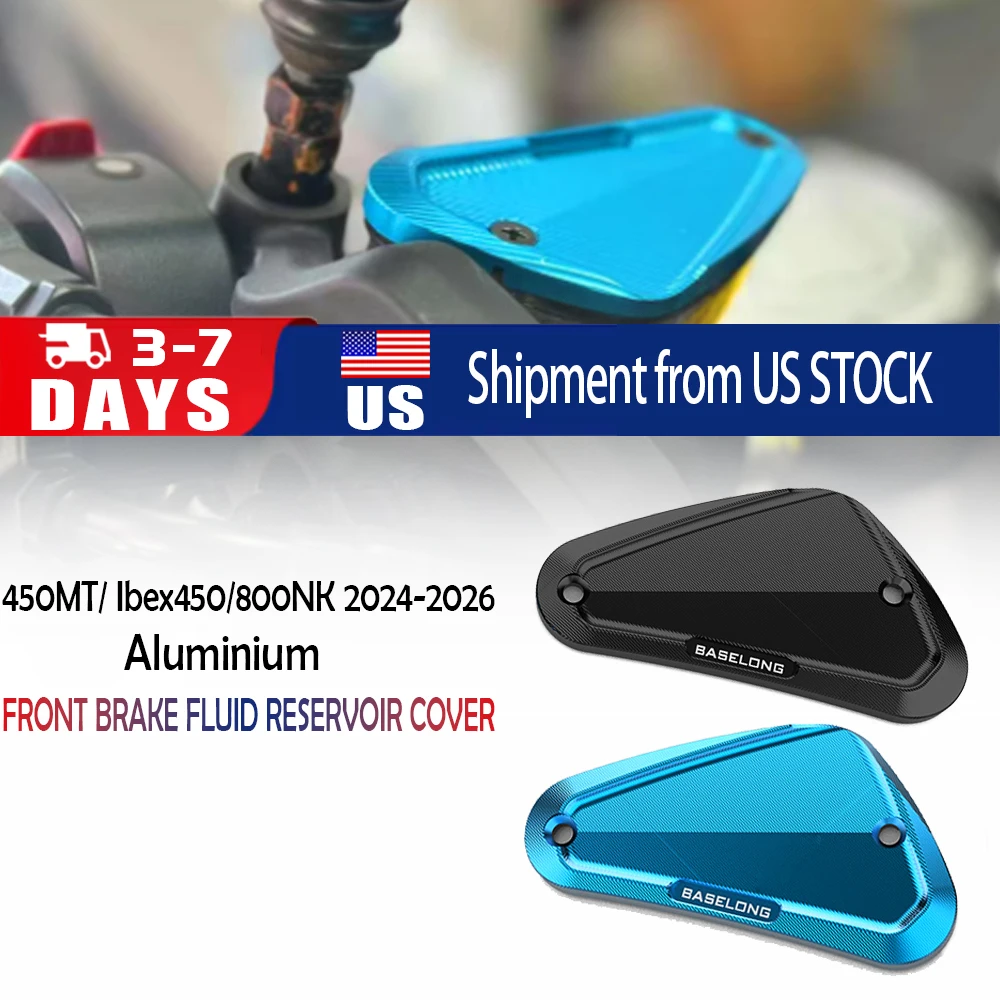 Para cfmoto cf moto 450mt ipex450 2023-2024 2025 450 mt acessórios da motocicleta frente traseira freio embreagem reservatório de fluido tampas