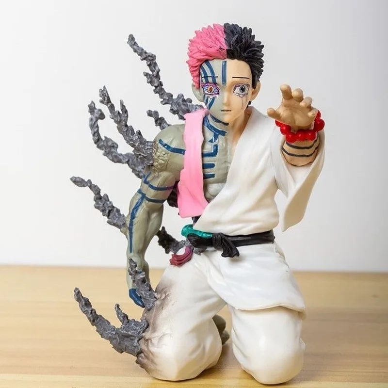 

13cm Demon Slayer Akaza Hakuji Anime Figure Model Doll Action Figurine Pvc Decoration Peripheral Desktop Ornament Toy