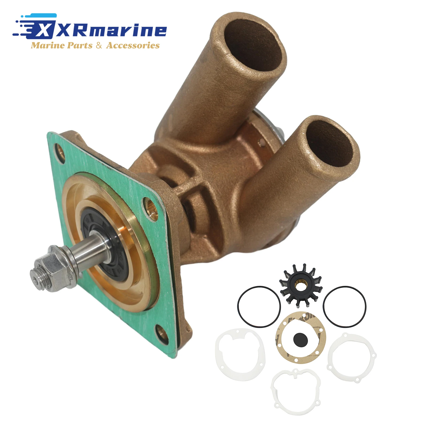 

3583089 Raw Sea Water Pump W/ Impeller Kit Fits for Volvo Penta Marine Pumps D2-55 D2-75 Motors Ancor Pump ST347 AN5893