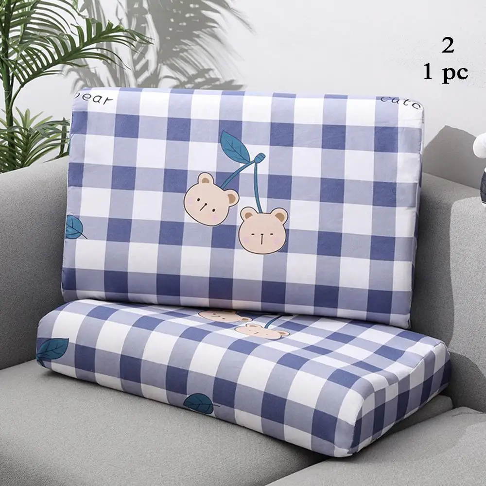 Printed Cotton Pillowcase 40x60cm/30x50cm Latex Pillow Case Home Textile Comfortable Pillows Covers Cushions Home Decor