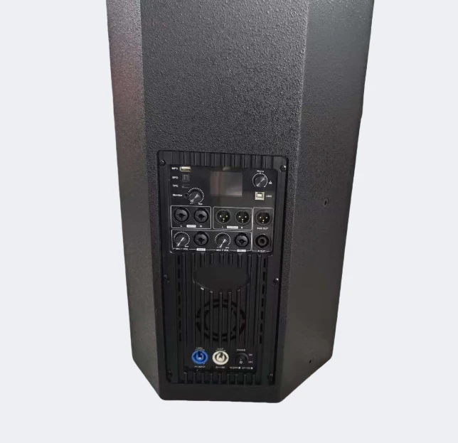 12-Inch Wooden Active Speaker 2*400w Power Amplifier Hot Sale Factory Direct for Home Theatre Outdoor Parties