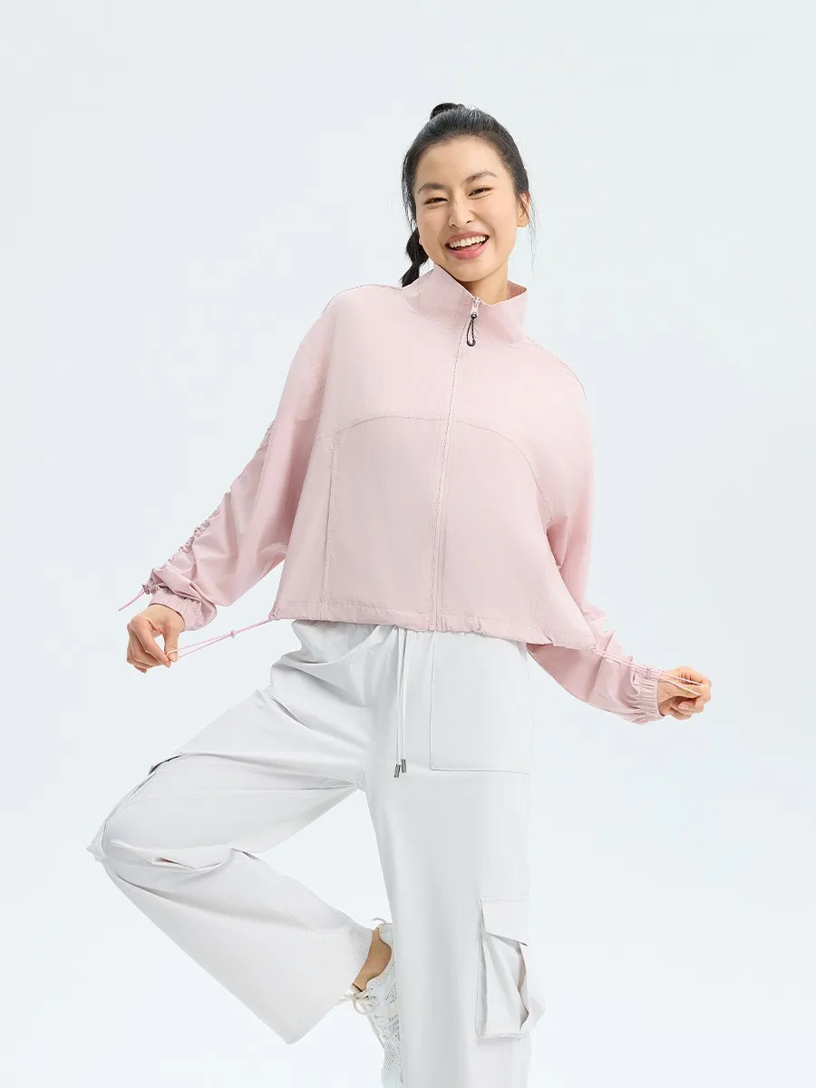 quali-cool-feeling-50-uv-protection-summer-new-women's-breathable-soft-high-elastic-loose-stand-collar-sports-jaet-ort