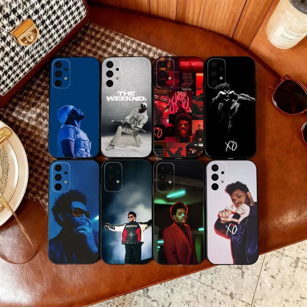 

The W-Weeknd XO Singer Phone Case For Samsung Galaxy A73,A72,A71,A70,A53,A52,A51,Soft Silicone Black Cover