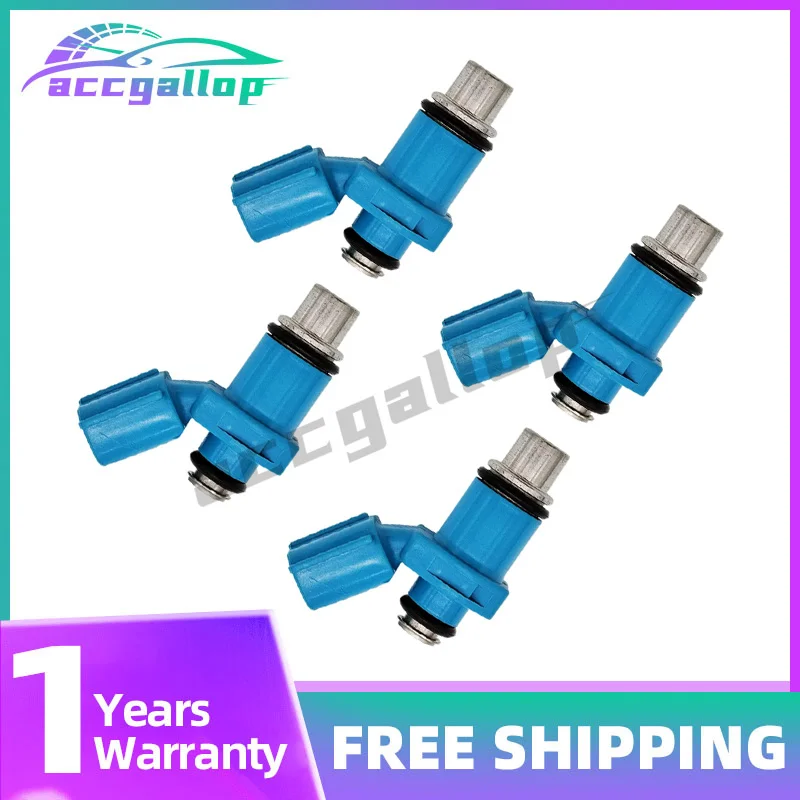 

4PCS Fuel Injectors 6C5-13761-00-00 Fit for Yamaha 40HP 50HP 60HP 4 Stroke 6C5-13761