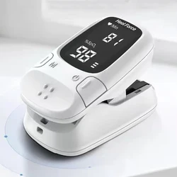 Finger Pulse Oximeter OLED Blood Oxygen Saturation Heart Rate Monitor Oxymeters Medical With Respiratory Digital Oximeter