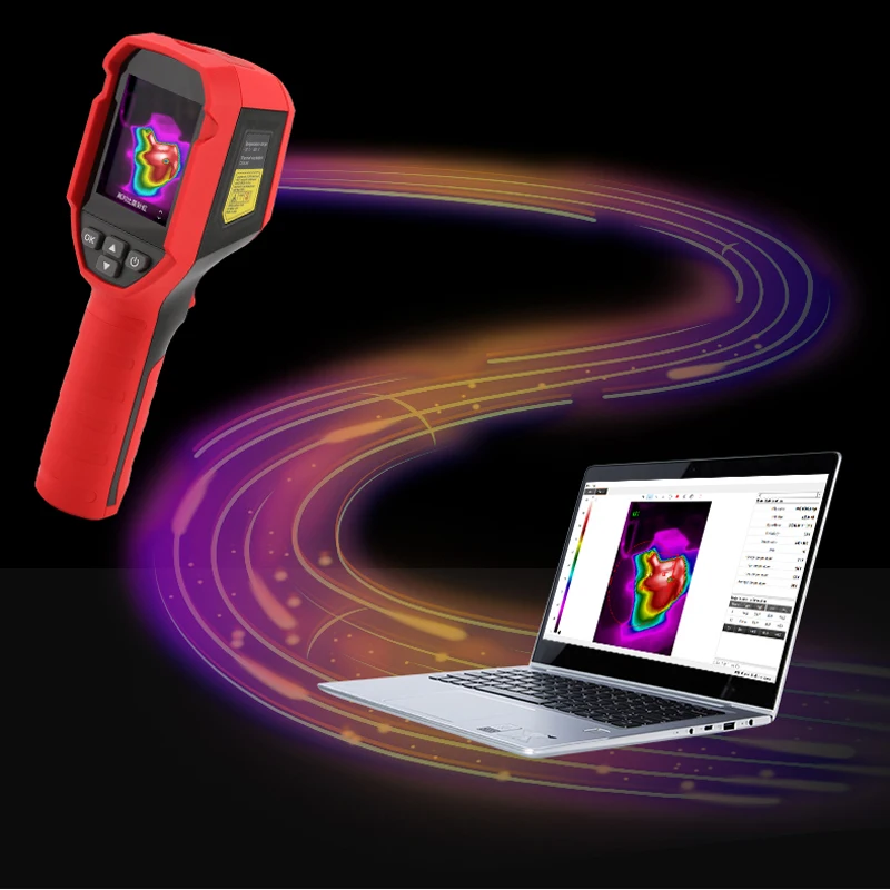 UNI-T-Imager térmico infravermelho, UTi120S, circuito PCB, testes industriais, testes de tubo de aquecimento de piso, câmera original e genuína