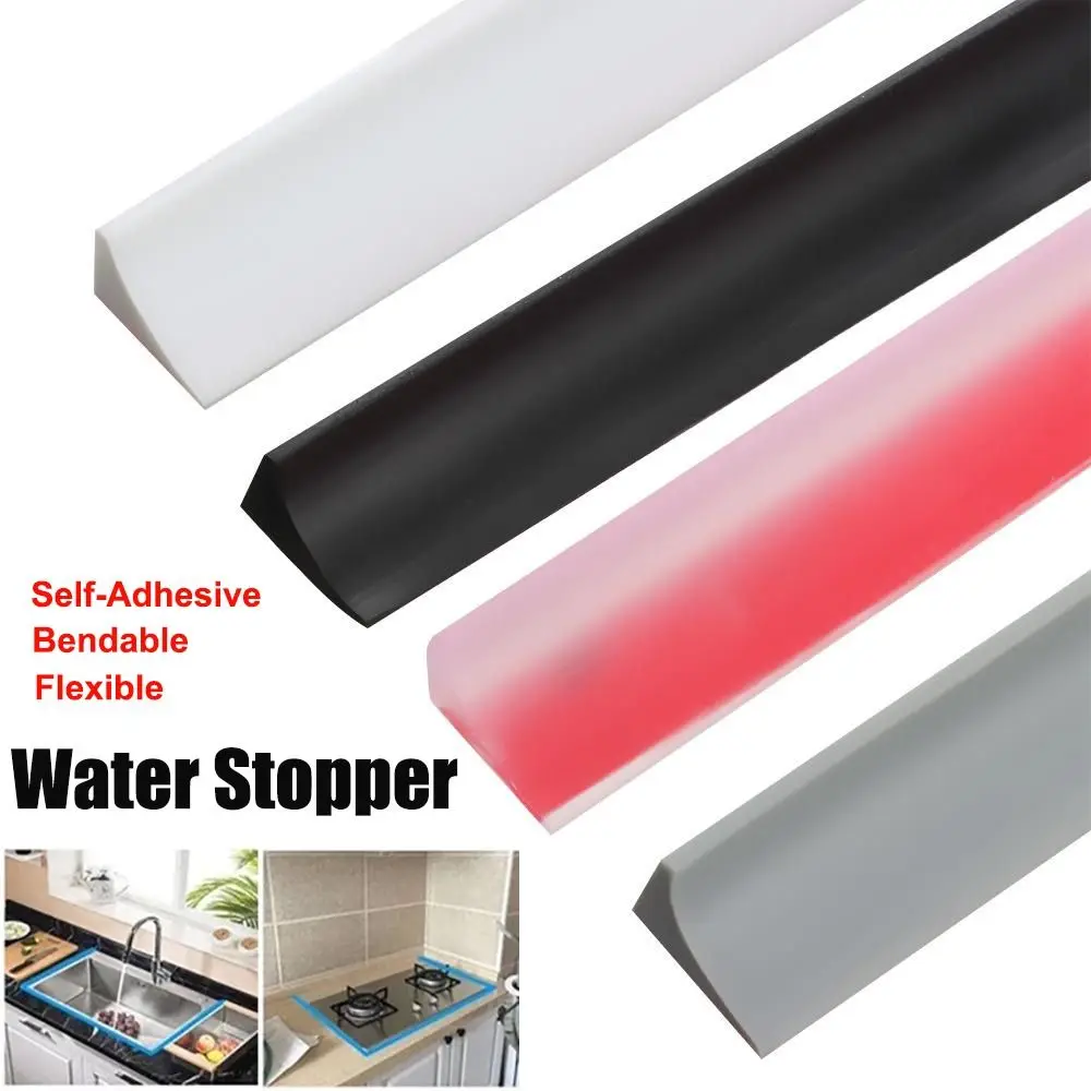 New Self-Adhesive Water Stopper Bendable Flexible Water Retaining Strip Flood Barrier Dry and Wet Separation