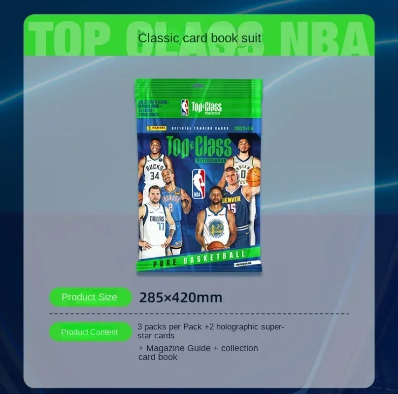 Panini 2024 Basketball Card Book Official Trading Basketball Star Cards Collection Limited Card Trading Card Book