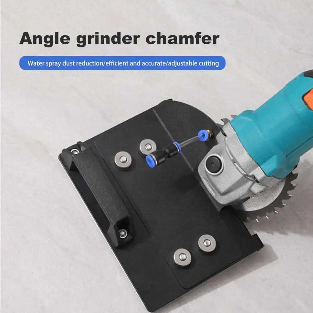 Portable Angle Grinder Support Angle Grinder Stand for 100 Type Angle Grinder High Stability Corrosion Resistant Chamfer Cutting