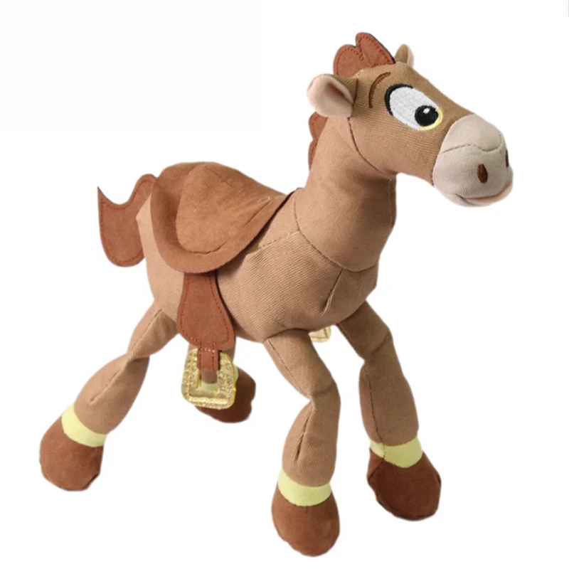 

New Woody Sheriff Bass Bullseye Stuffed Animals Cute Horse Cartoon Plush Doll Birthday Gift For Kids Plush Toy