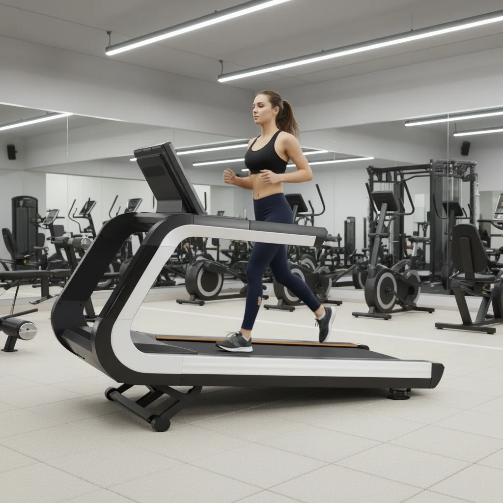 

Электрическая беговая дорожка для фитнеса 3.0 HP, 0-15 градусов наклона, коммерческая, для спорта и тренировок