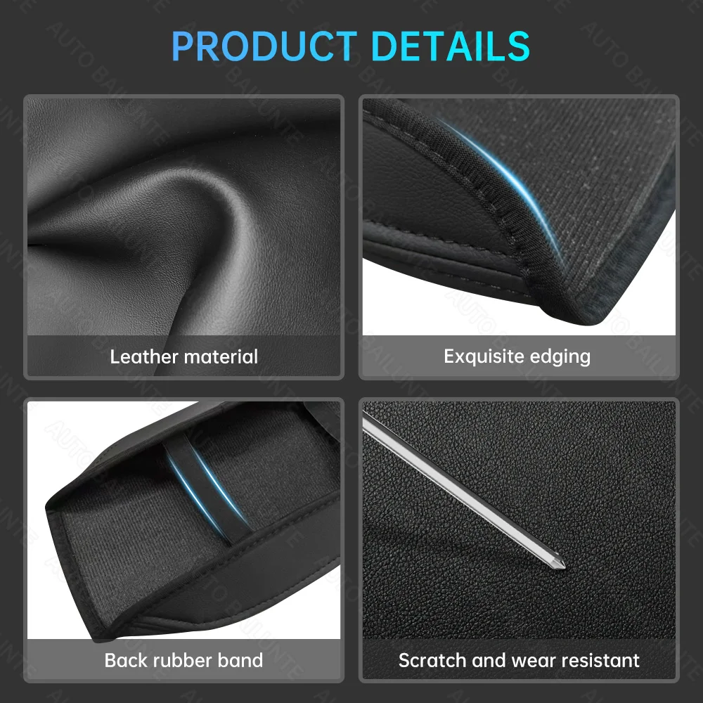 لمازدا CX-5 CX 5 KF 2017-2022 2023 مسند الذراع المركزي صندوق حماية بولي Leather غطاء مراتب مضاد للماء عالي الجودة الديكور الداخلي مازدا اكسسوارات #5