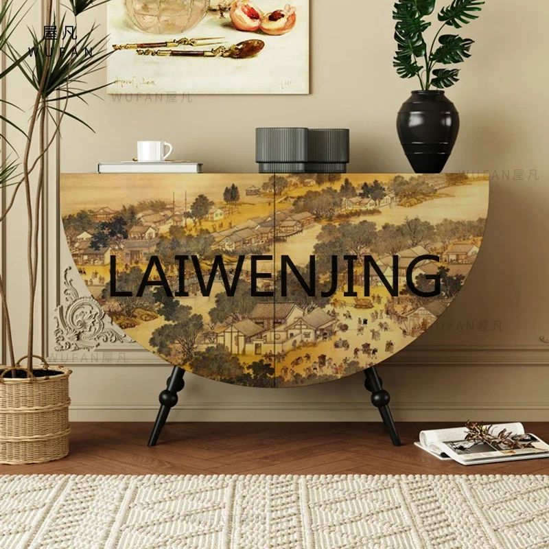 SF1 Hallway Partition Entry Door Sofa Edge Tea Customized Cabinet