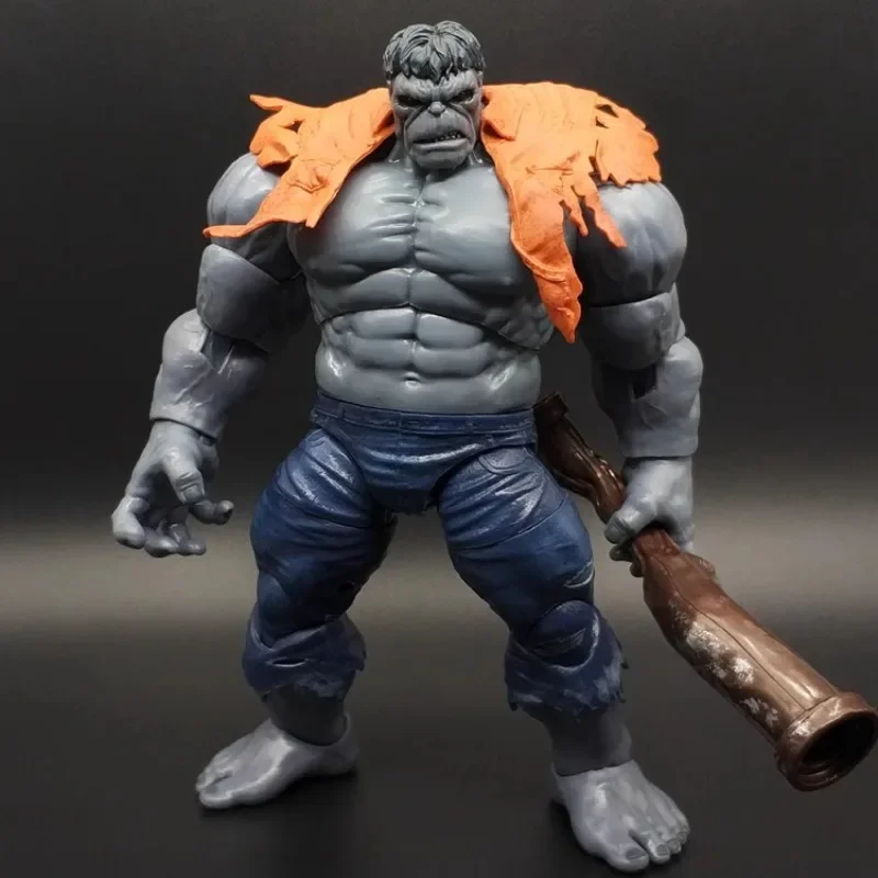 23ซม.Marvel Avengers Hulk Action Figure Joint Mobile Fury Hulkตุ๊กตาของเล่นเดสก์ท็อปเครื่องประดับของขวัญวันเกิดอะนิเมะรูป