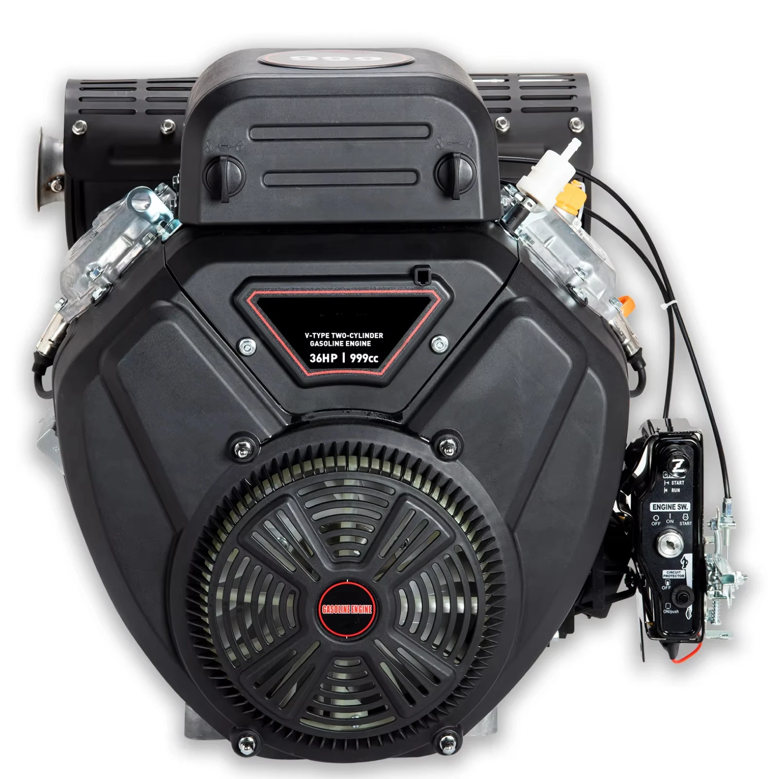 TJ999 Twin  Engine Two Cylinder 999cc 36HP Electric Start 4 Stroke Euro 2/Euro 5 for Agricultural Industrial Machinery