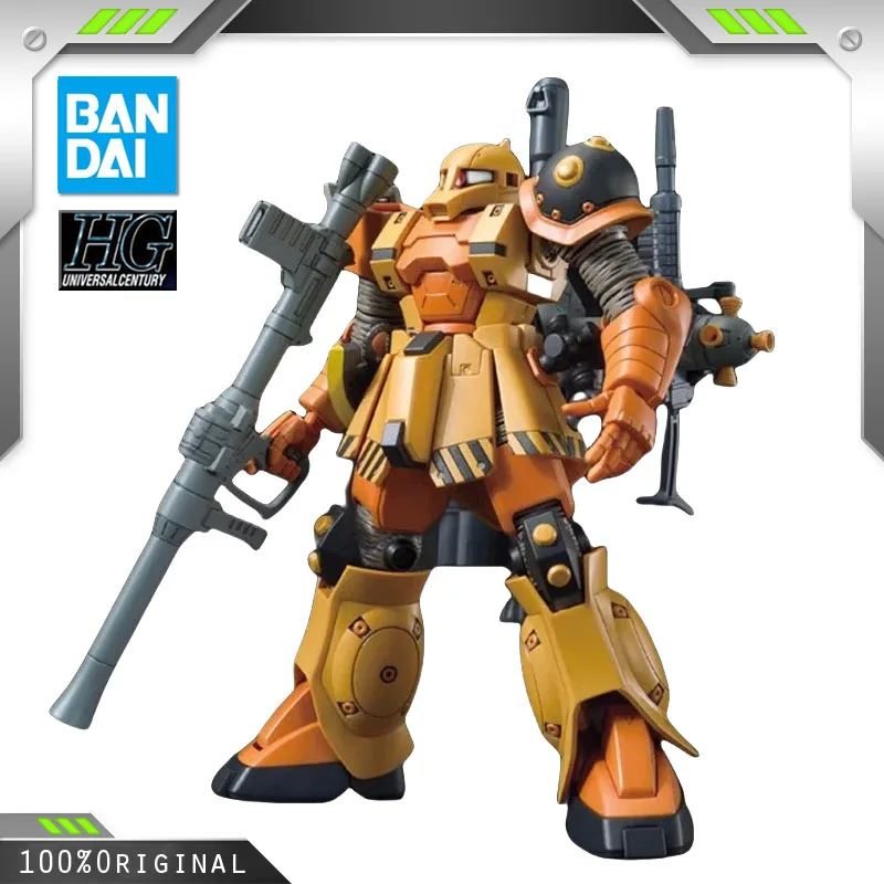 BANDAI Anime HG 1/144 MS-05 ZAKU GUNDAM THUNDERBOLT Mobile Report Gundam Assembly Plastic Model Kit Action Toys Figures Gift