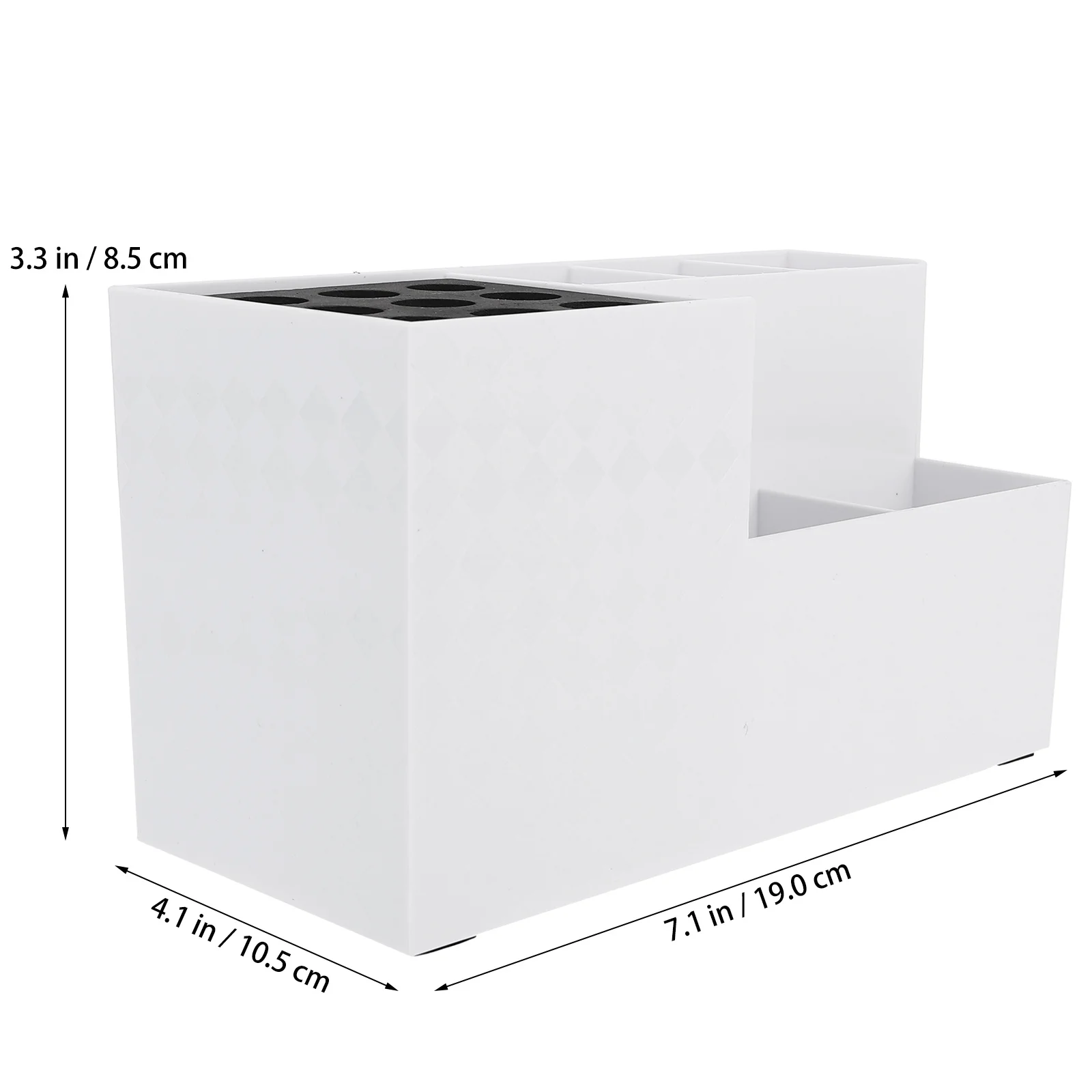 

Стильный органайзер для инструментов для стрижки волос, компактный ящик для хранения ножниц для расчесок, машинки для стрижки волос, чехол для парикмахерских аксессуаров