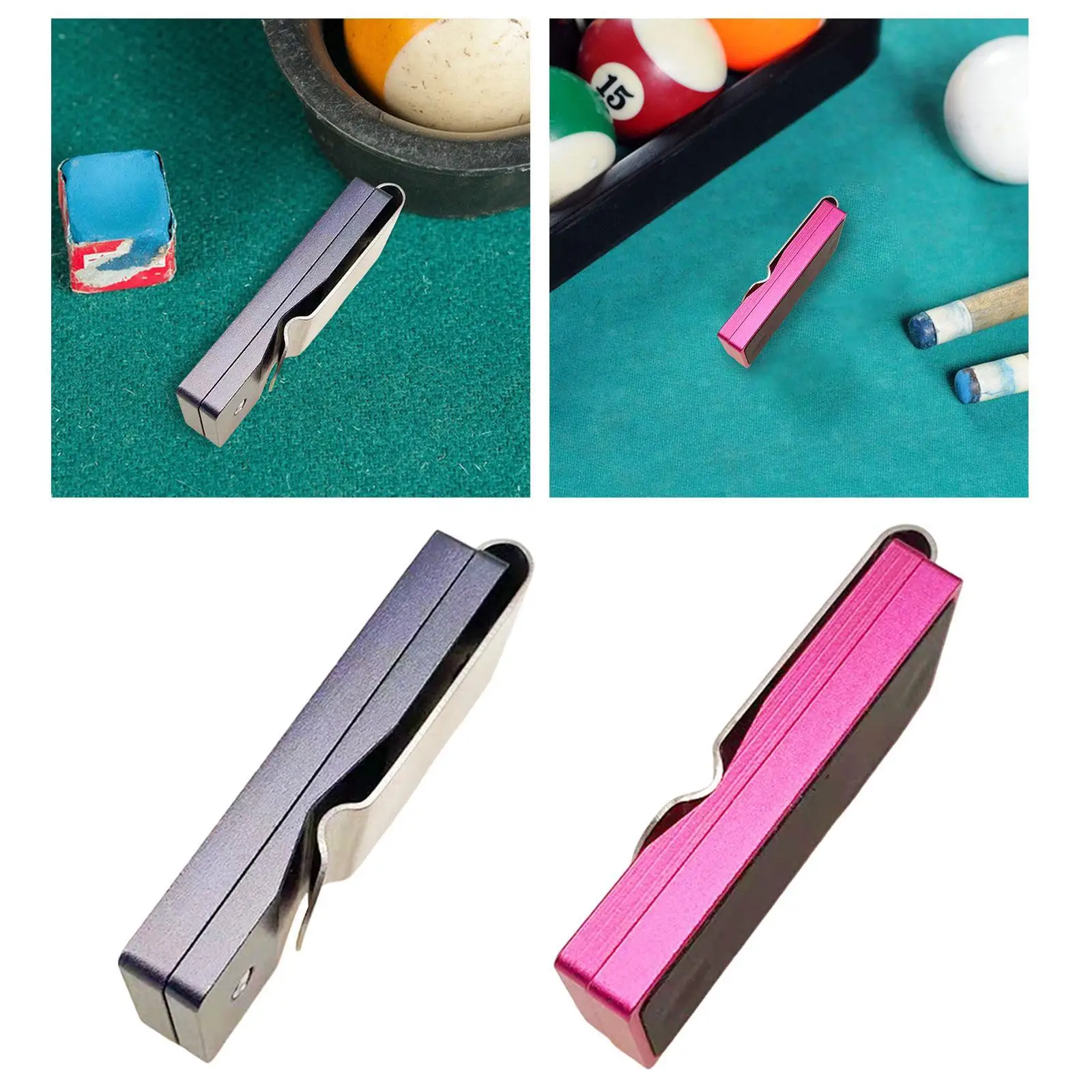 

Зажим для бильярдного мела, карманные зажимы, металлические компактные портативные аксессуары для бильярда, снукера для игр, дома, мужчин, взрослых, начинающих