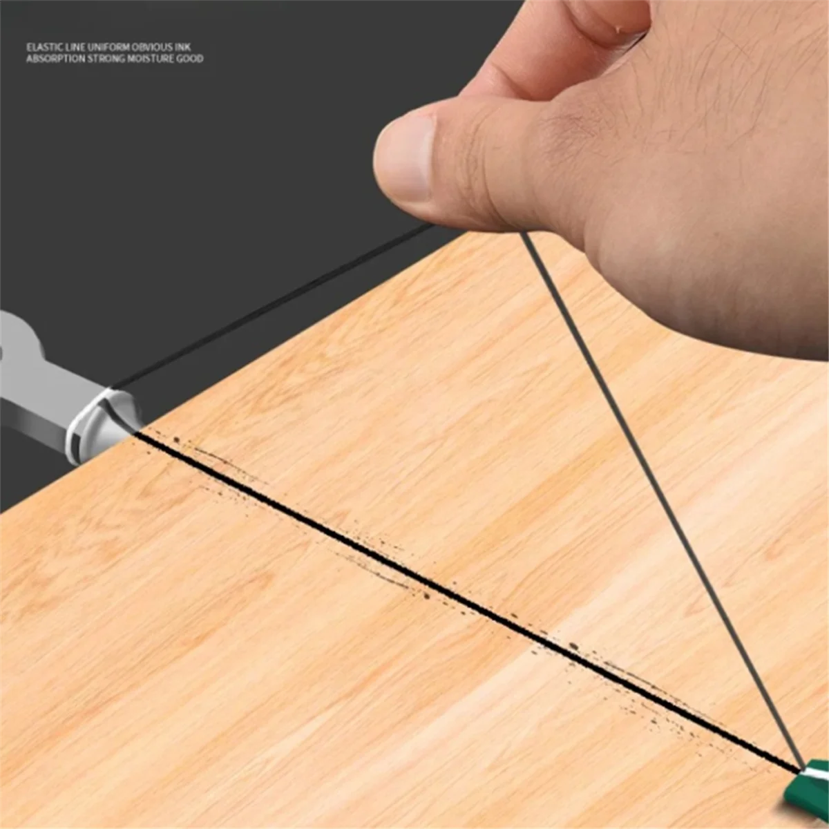 ไม้หมึกน้ําพุอัตโนมัติ Line MARKER ช่างไม้ก่อสร้างอาคาร GROUND เครื่องหมาย Scriber B