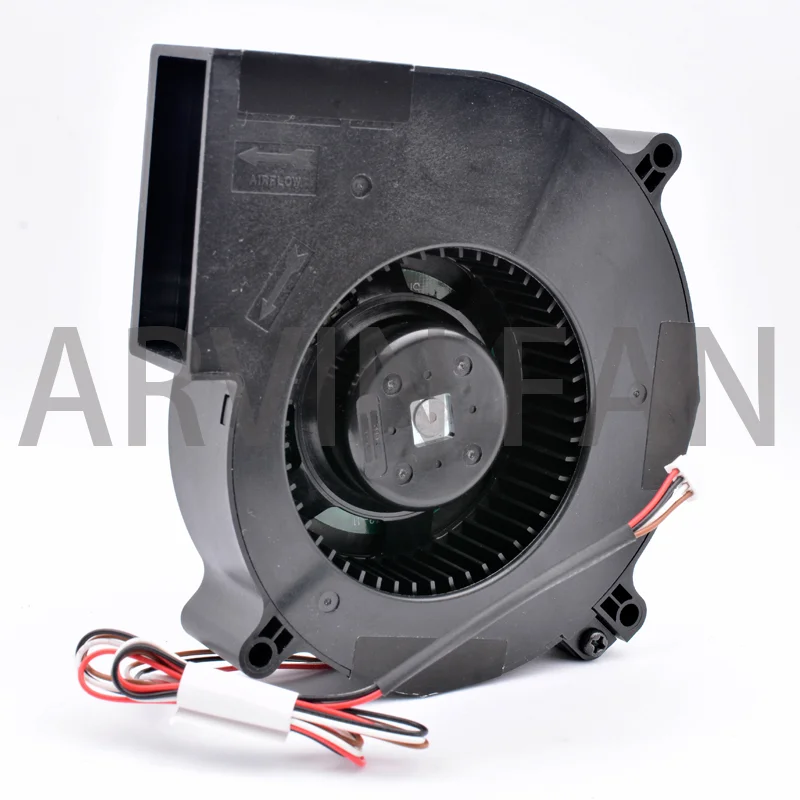 BT1002-B044-P0L 100x105x25mm 100mm Blower Fan DC12V 0.70A 4 Lines Turbocharged Exhaust Cooling Fan For Projector