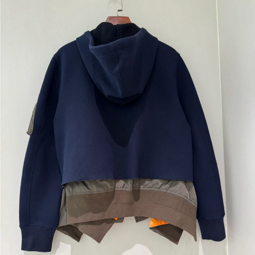 2025 Autumn Winter New Japanese Style Casual Loose Layered Hooded Short Jackets for women