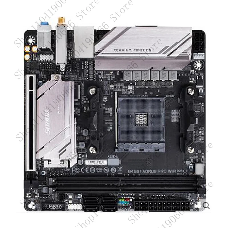 

QQ For Gigabyte B450 I AORUS PRO WIFI AMD AMCH DDRCH Mini-ITS Motherboard.