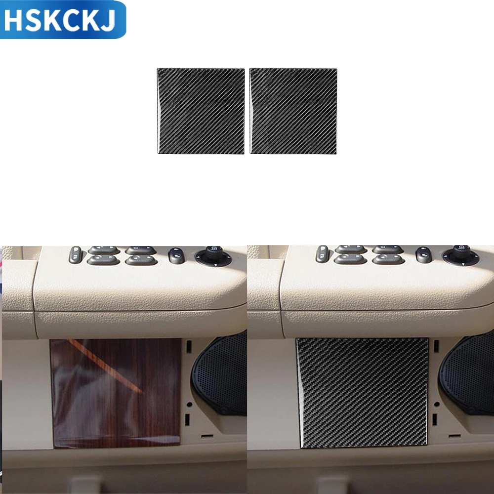 For Ford F150 2004 2005 2006 2007 2008 Carbon Fiber Accessory Car Front Door Glass Window Lift Lower Panel Cover Trim Stickers