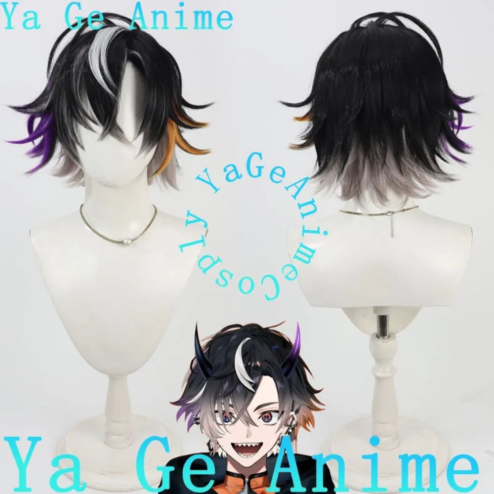 

Синтетический термостойкий парик для косплея Онигая Тэн из аниме Ya Ge, для игр, Хэллоуина, карнавала, вечеринок