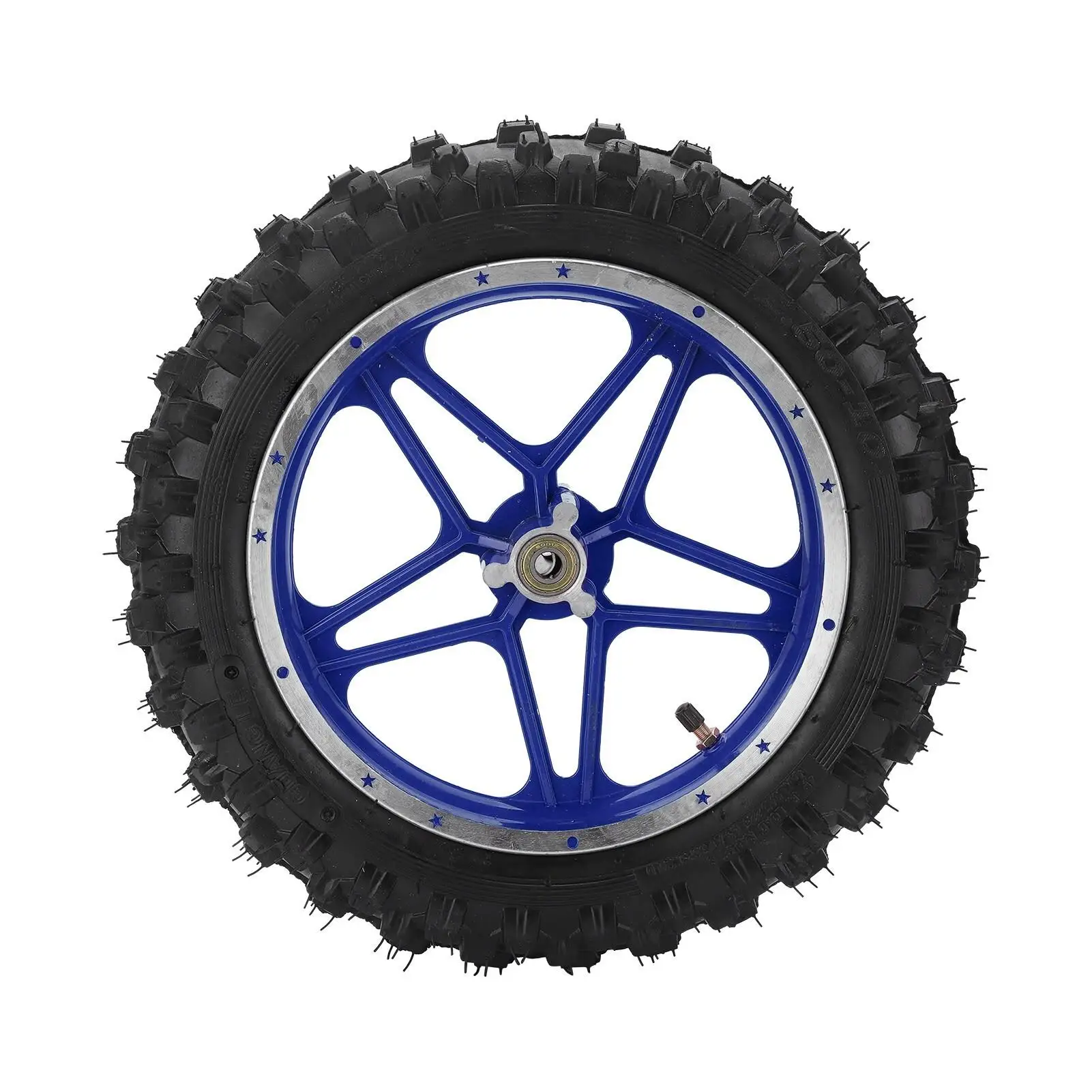 Durable Dirt Bike Wheel & Tire for 47cc 49cc 2-Stroke Engines - High Performance Replacement