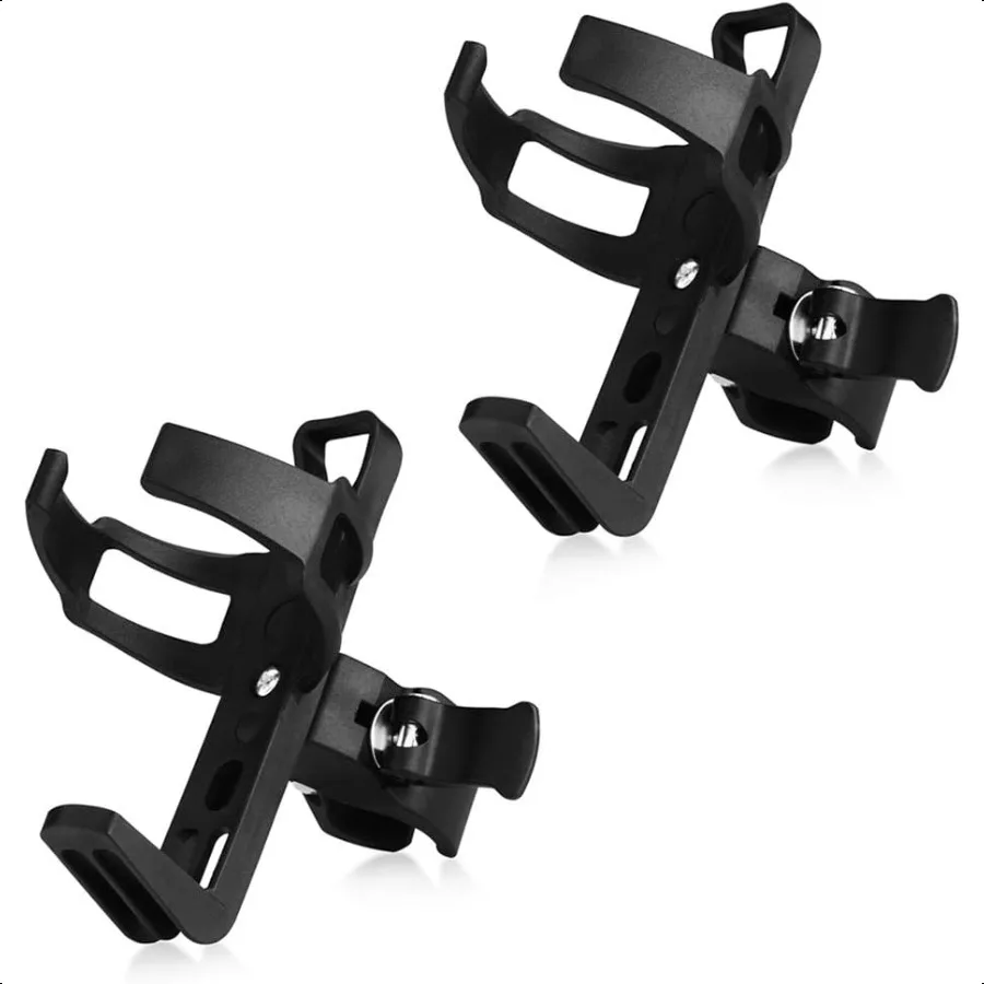 

Accmor 2 Pack Bike Water Bottle Holders No Screws Universal Bike Cup Holder 360 Degree Rotatable Bike Water Bottle Cage Water B