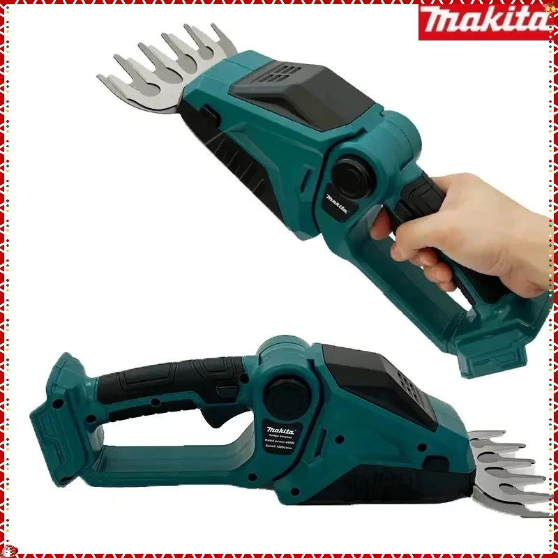 마키타 무선 헤지 트리머 2-in-1 미니 핸드헬드 전기 잔디 가위 정원용 마키타 배터리용 관목 트리머